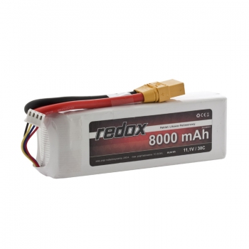 Redox 8000mAh 11,1V 30C - LiPo-Pack